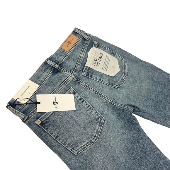 NWT! 7 FOR ALL MANKIND Tailorless Luxe Vintage Dojo in Self Made 27 - Picture 8 of 10